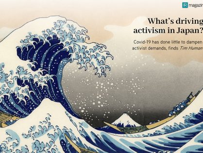 What's driving activism in Japan?